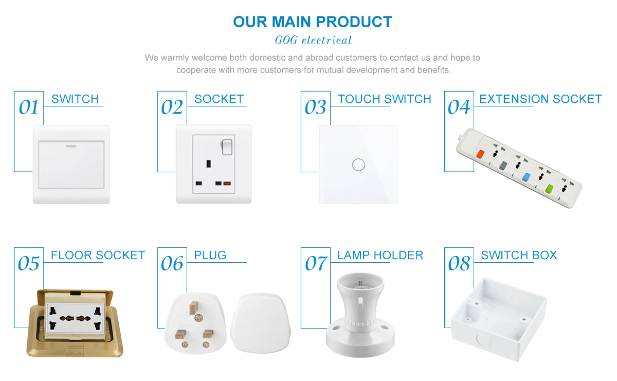 Knightsbridge 1 Vías Interruptor De Luz Blanca Slim Blanco 10 Amp 1 Gang eléctrico de pared
