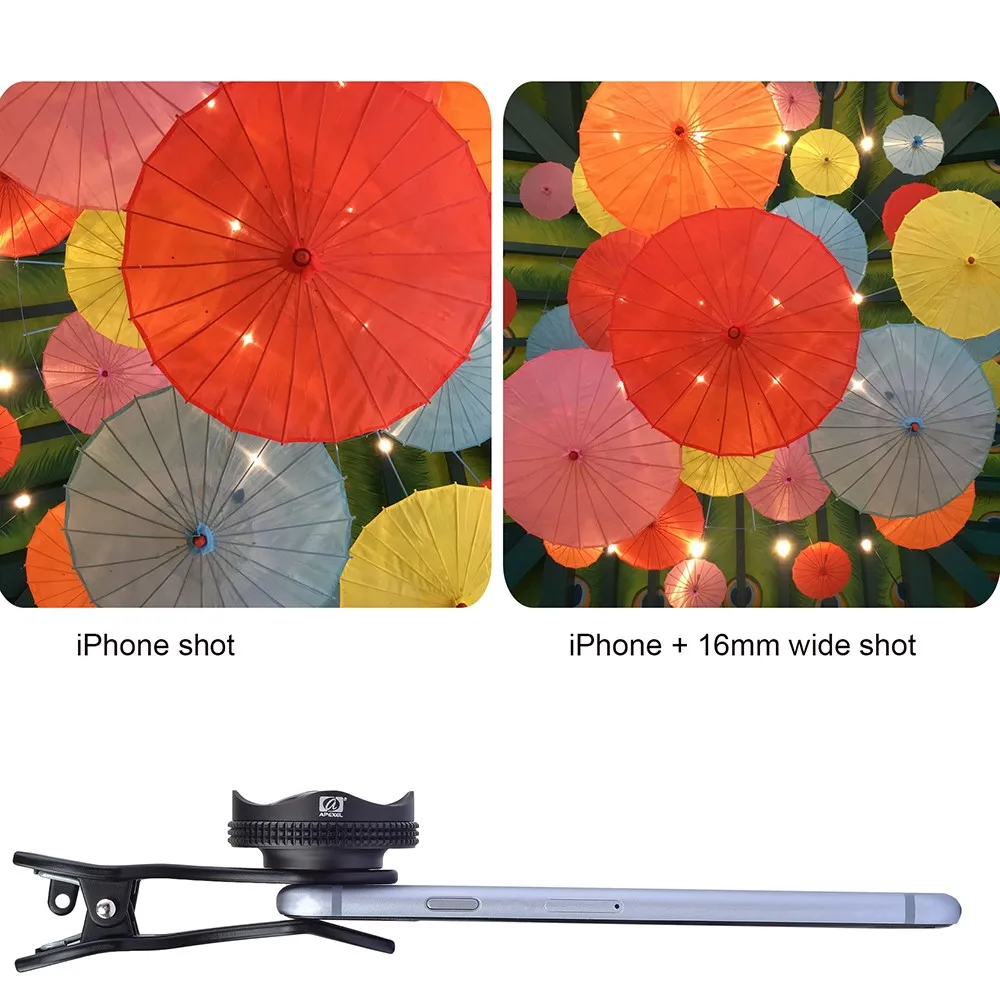 clip mobile wide angle lens