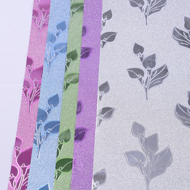 Decorative glitter film CPP lamination film wrapping paper black