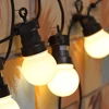 5M 10M Outdoor Christmas LED String Light Clear Plastic G50 Globe Bulb Ball Waterproof IP44 Commercial Quality Lighting
