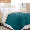 Best Selling Reversible Polyester Microfiber DuvetGoose Down Alternative quilt baby bedding single comforter sets