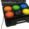 DaiMei Rechargeable LED Road Flare Emergency Safety Light Set Of 6 Traffic Warning Flare