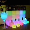 Charming Led Cube/Led Cube Chair/Party Tables and Chairs for Sale Sitting Cubesled Cube Chair Lighting