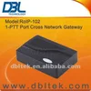 Low cost global call/NEW Cross-network RoIP gateway/RoIP-102