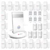 Kerui High-grade Wireless PIR Detector Remote Control 120 zones Home Security GSM Alarm System Digital Clock