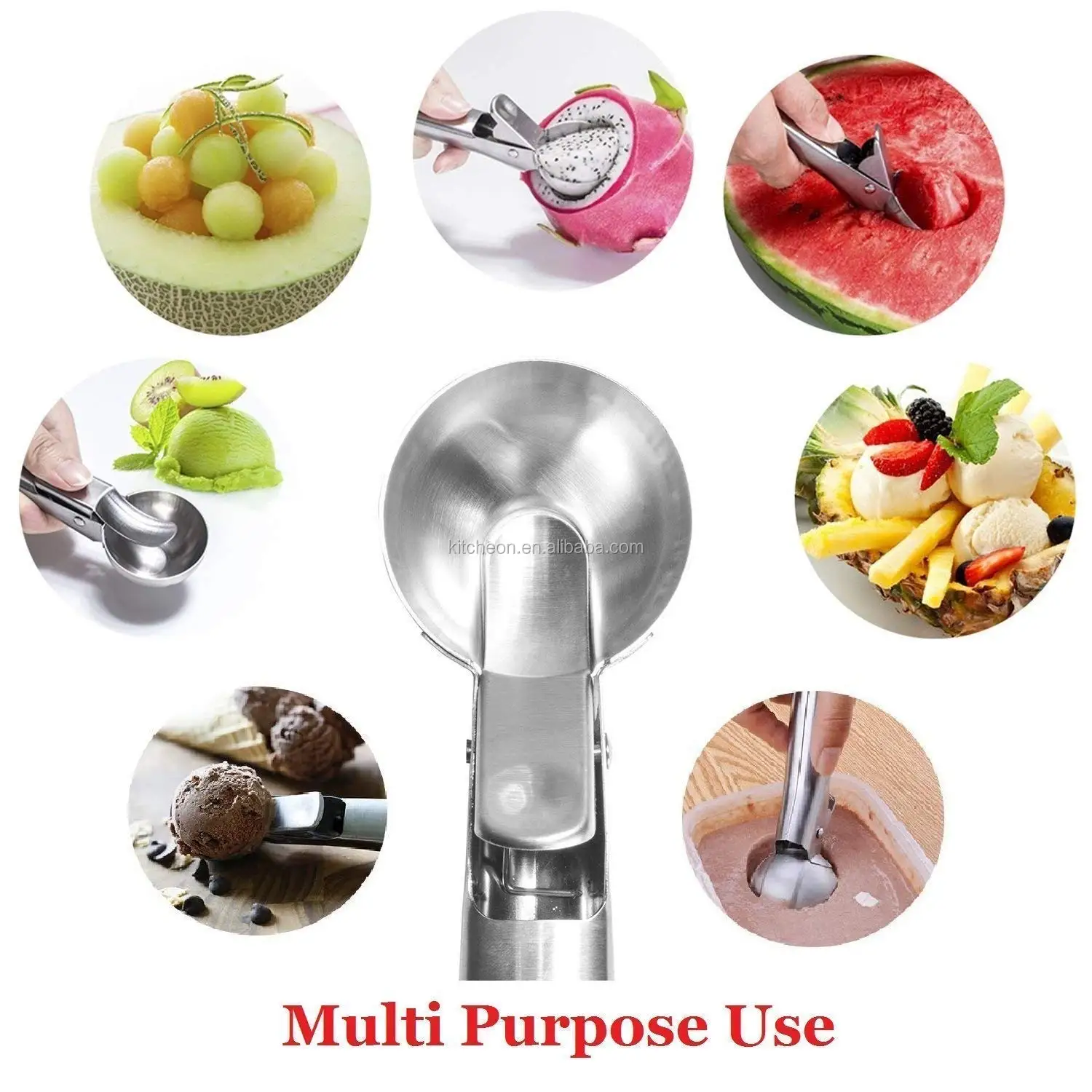 Stainless Steel Ice Cream Scoop