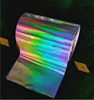 15 micron Seamless rainbow PET holographic lamination film for wet lamination process