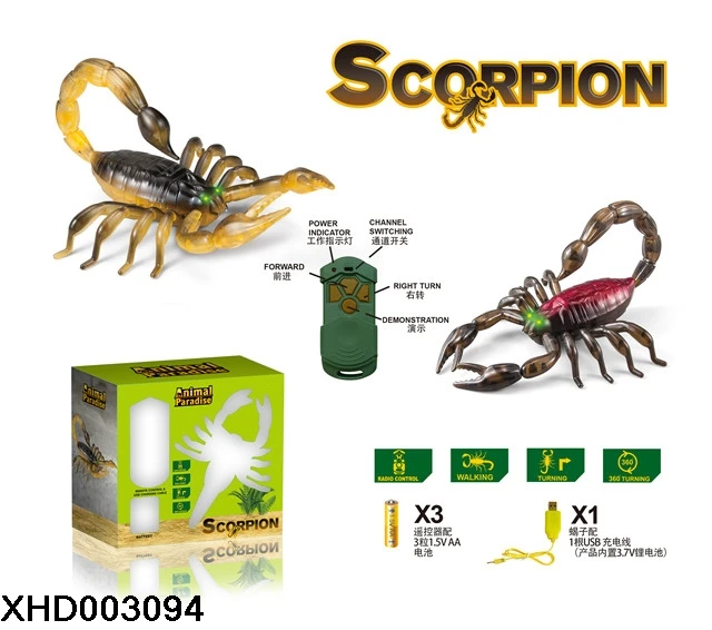 remote control scorpion toy