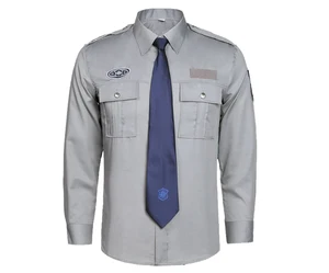 Hot sale new style Autumn long sleeve safety service security guard uniforms workwear Hot sale new style Autumn long sleeve safety service security guard uniforms workwear