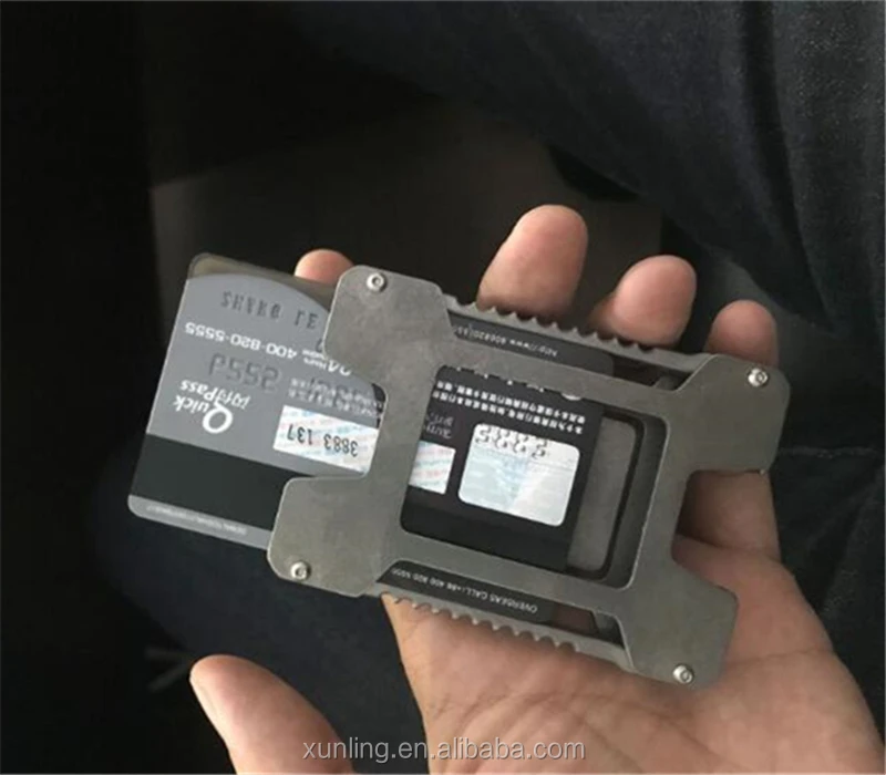 Oem/odm Custom Titanium Credit Card Holder Buy Custom Card Holder