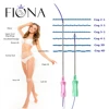 Fiona Recyclable yarns Twist Absorbable PDO sutures