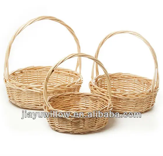 4pcs Wholesale White Wicker Baskets For Gifts Buy White Wicker