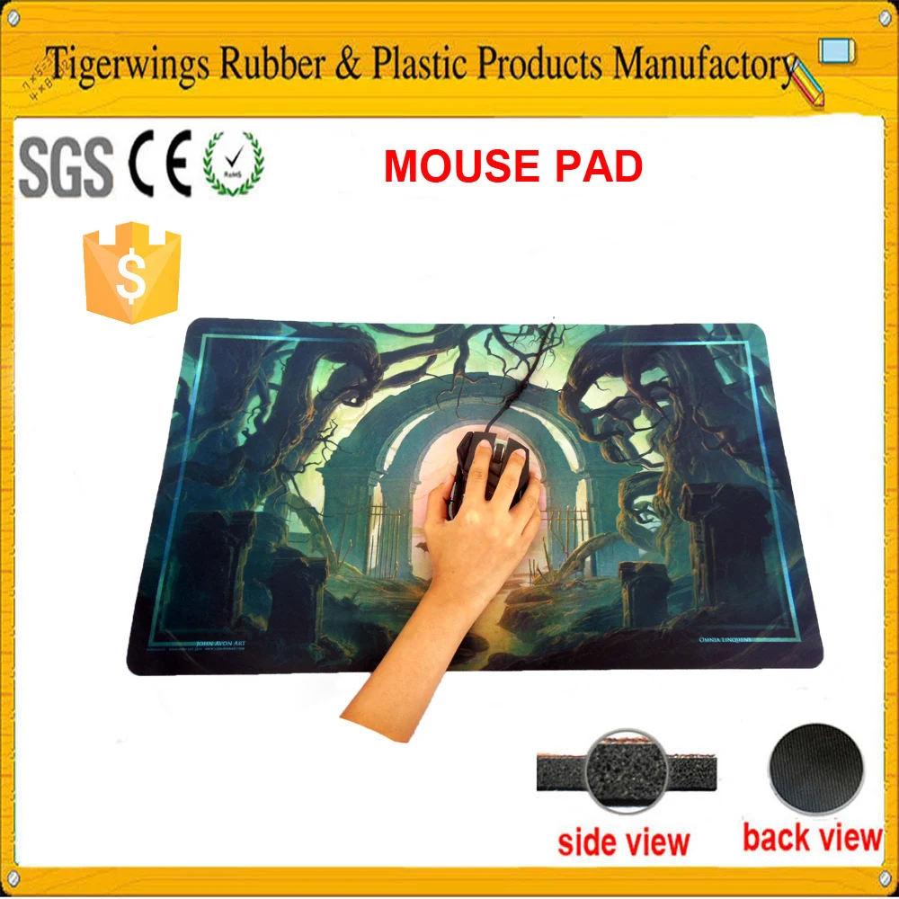 Tigerwings rubber magic mouse pad