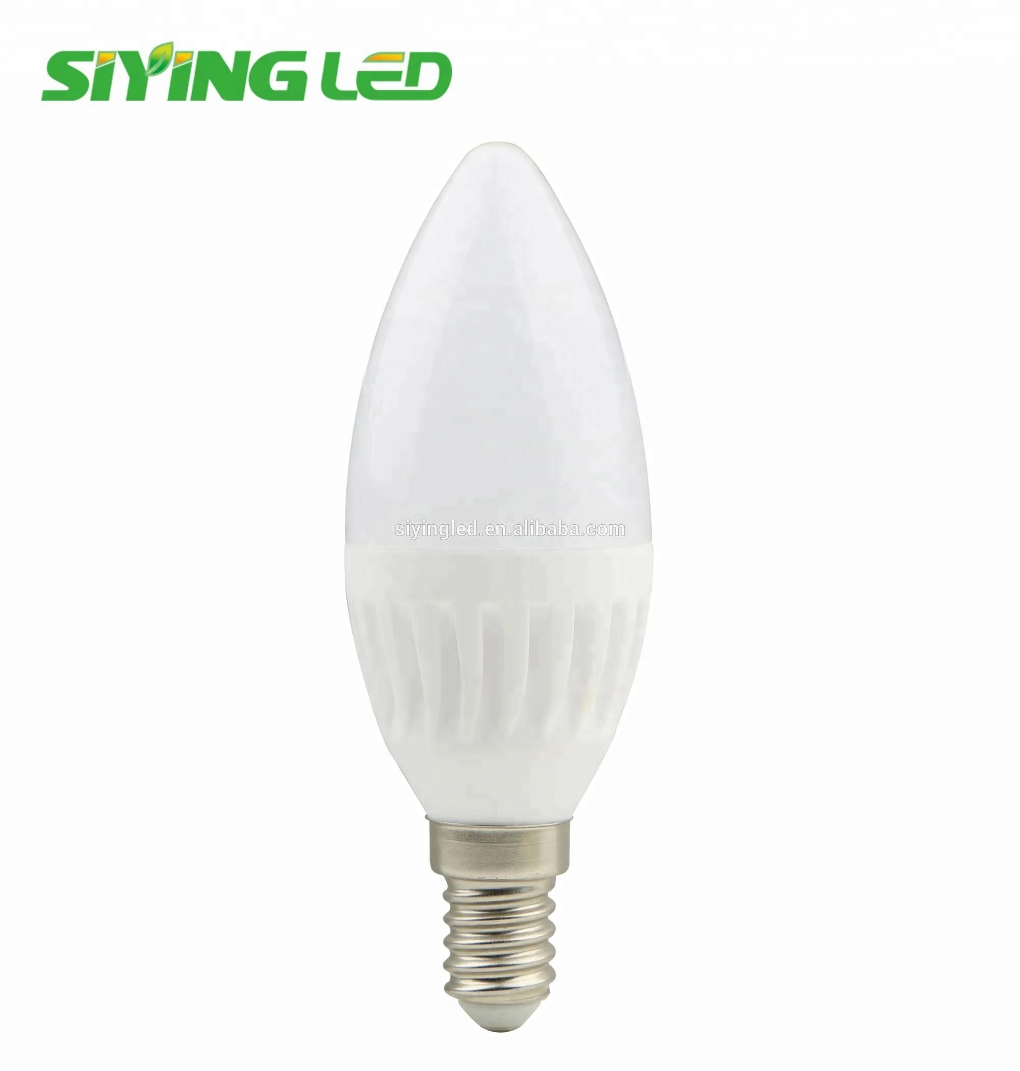 2018 hot selling ce rohs approved non-dimmable ceramic led bulb c37 e14 7w 8w 9w candle bulb