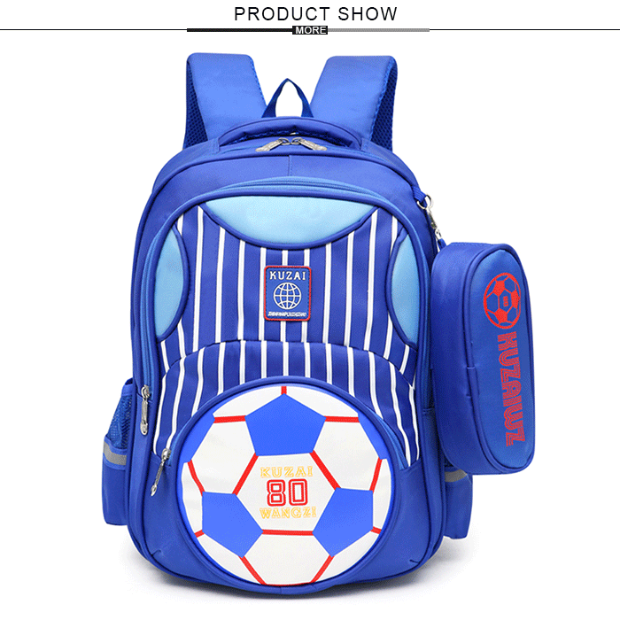 Branded Logo Blue Polyester School Bag For Grade 6 Buy Ergonomic School Bag,School Bag
