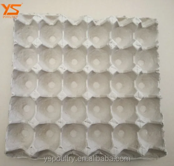 
30 Cells Paper Pulp Egg Carton Paper Egg Trays For Sale 