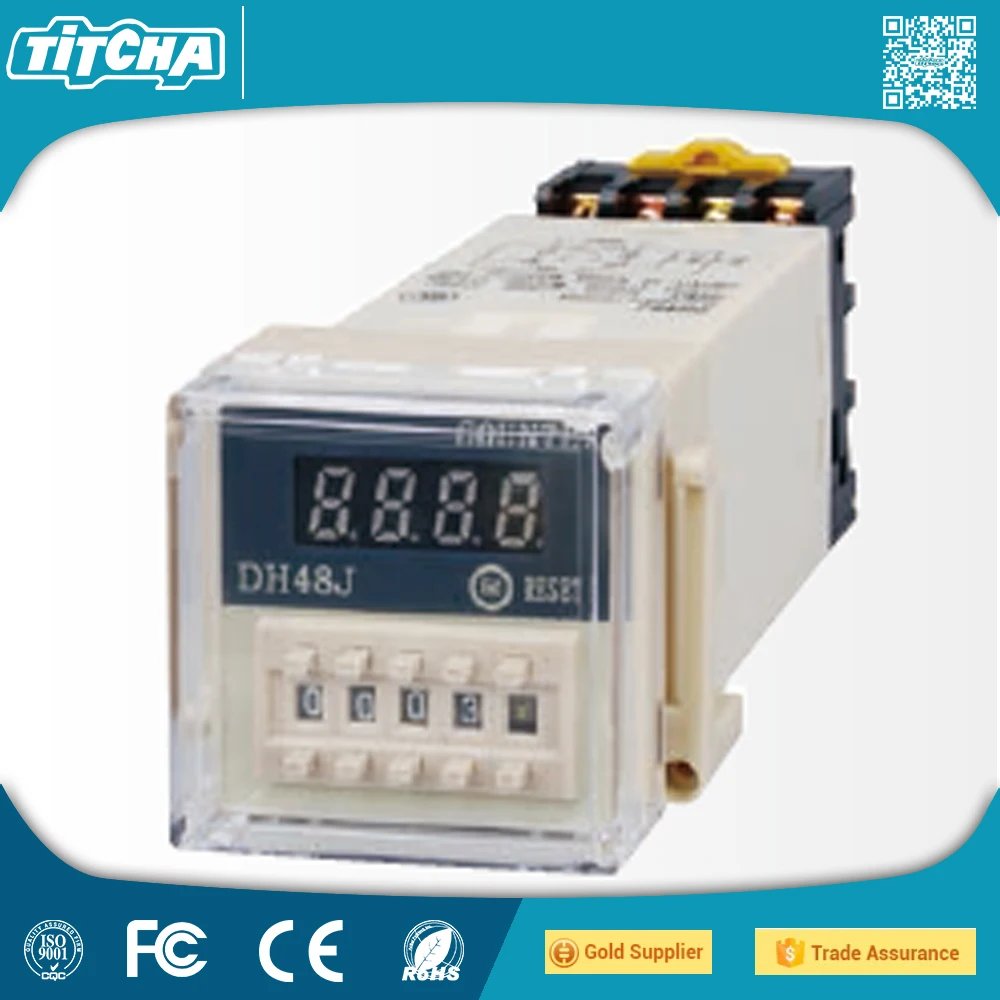 Dh48j Counter Digital Electrical Pulse Counter Batch Tally Counter Meter /