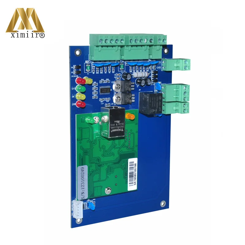Good Quality Cheap Price 1 Door, 2 Doors, 4 Doors Access Control Panel TCP/IP RS485 Card Access Controller With Free Software