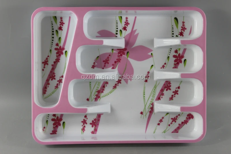 13 inch melamine cutlery tray/ holder 30% melamine