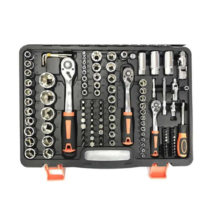 Metric wrenches Hand Tool Set 171pcs Professional Socket Set Tools & 1/2", 3/8", 1/4"