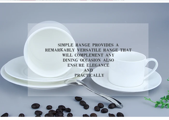 Drinkware White 150ml Ceramic Coffee Tea Cup Set