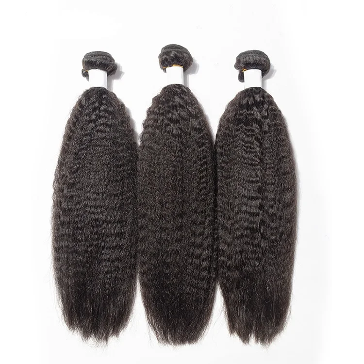 100 human hair yaki straight ,brazilian unprocessed virgin cuticle aligned yaki straight hair