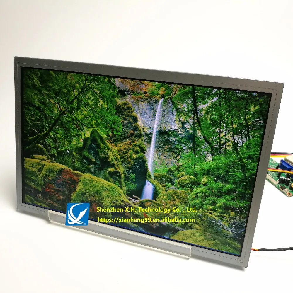 12.1" Inch 1280*600 Lcd Screen Refurbished Display Panel For Industrial Equipment Aa121td02