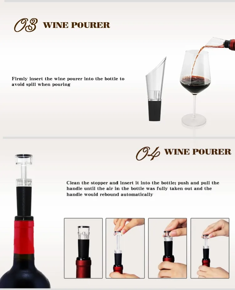 Electric wine opener set-5