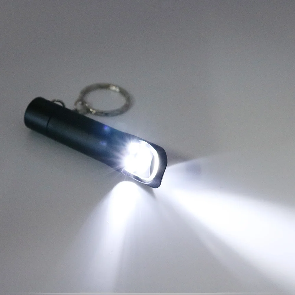 Promotional cheap gift potable mini led cob rechargeable keychain light flashlight work light with opener manufacture