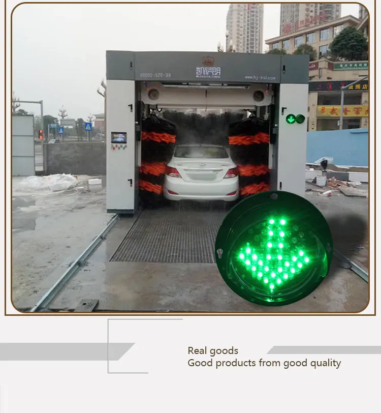 For parking system use red and green 100mm traffic light with attractive design