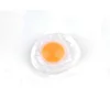 wholesale big size fake fried egg shape resin flatback cabochon for key chain