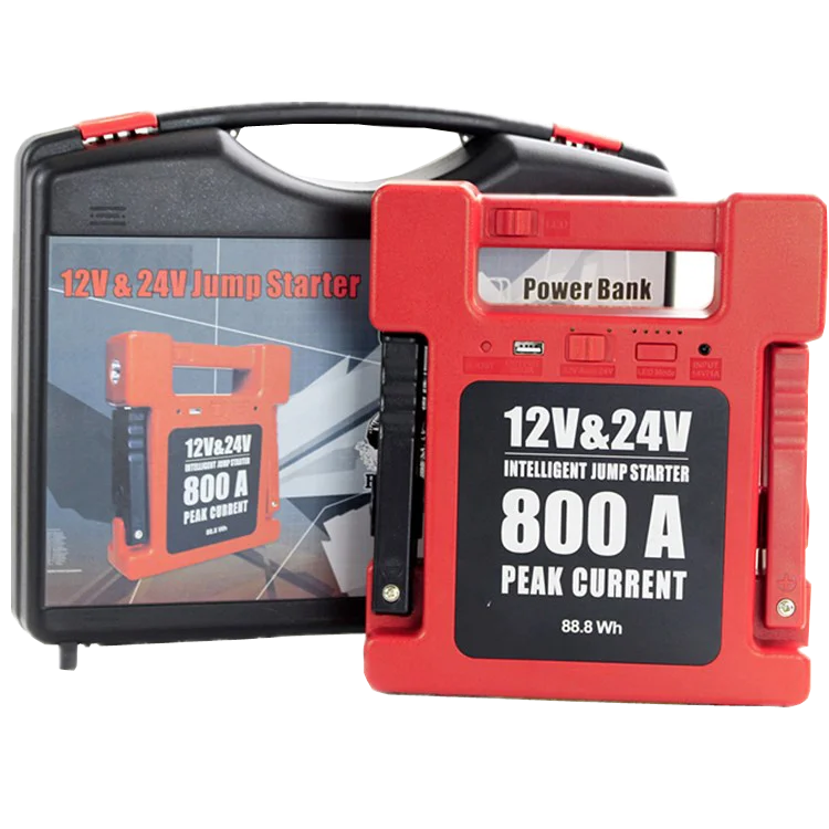 12v/24v 4000a 28000mah Portable Lithium Car Battery Jump Starter For 12v Car And 24v Truck Buy