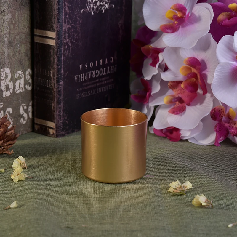 Custom Luxury Home Decor Colored Metal Candle Jar Wholesale Buy Metal