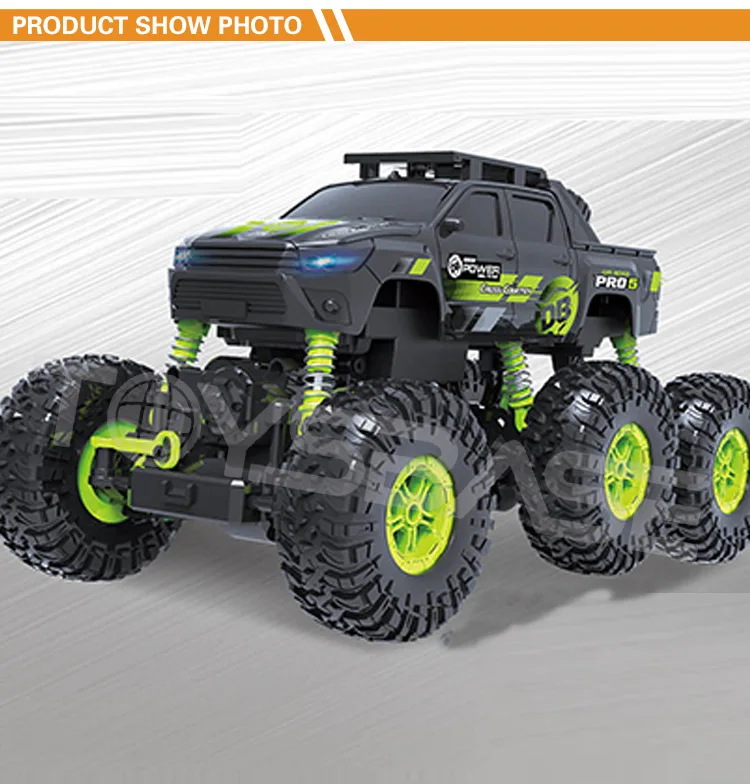 6 wheel remote control car