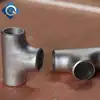 Y tee pipe fitting copper titanium reducing