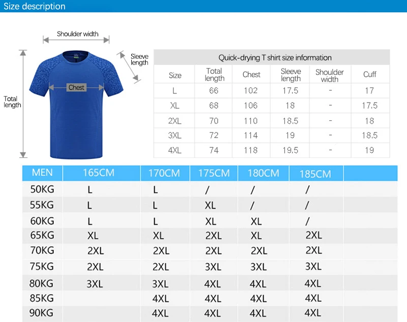 Quick-drying Tshirt SIZE 