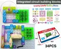 115 projects DIY Kits Integrated circuit building blocks Educatioal learning toys plastic model kits Science kids