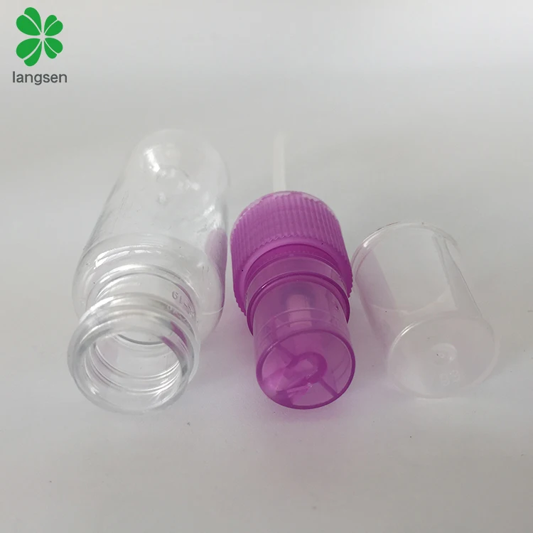 20ml transparent PET spray bottle