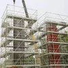 concrete used slab roof shoring formwork scaffolding system in concrete for sale