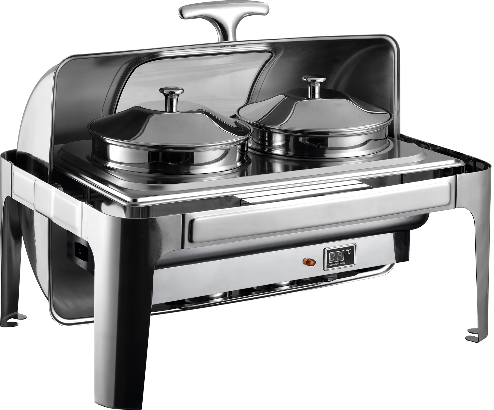 Rectangular And Round Roll Top Chafing Dish For Hotel Buffet Food Warmer Buy Roll Top Chafing