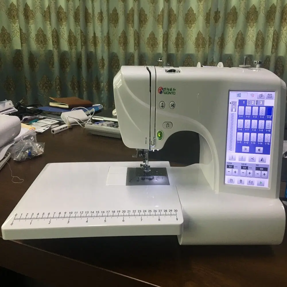 Single Head Computerized Flat Sewing Embroidery Machine