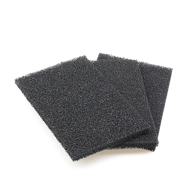 Customized High Quality Activated Carbon Sponge Foam Filter Sheets