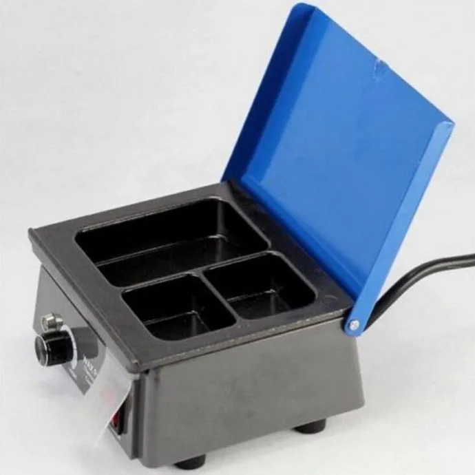 1.5KW 1000℃ Mini Dental Lab Wax Muffle Furnace High Temperature Wax Burnout Oven For Preheating Crucible