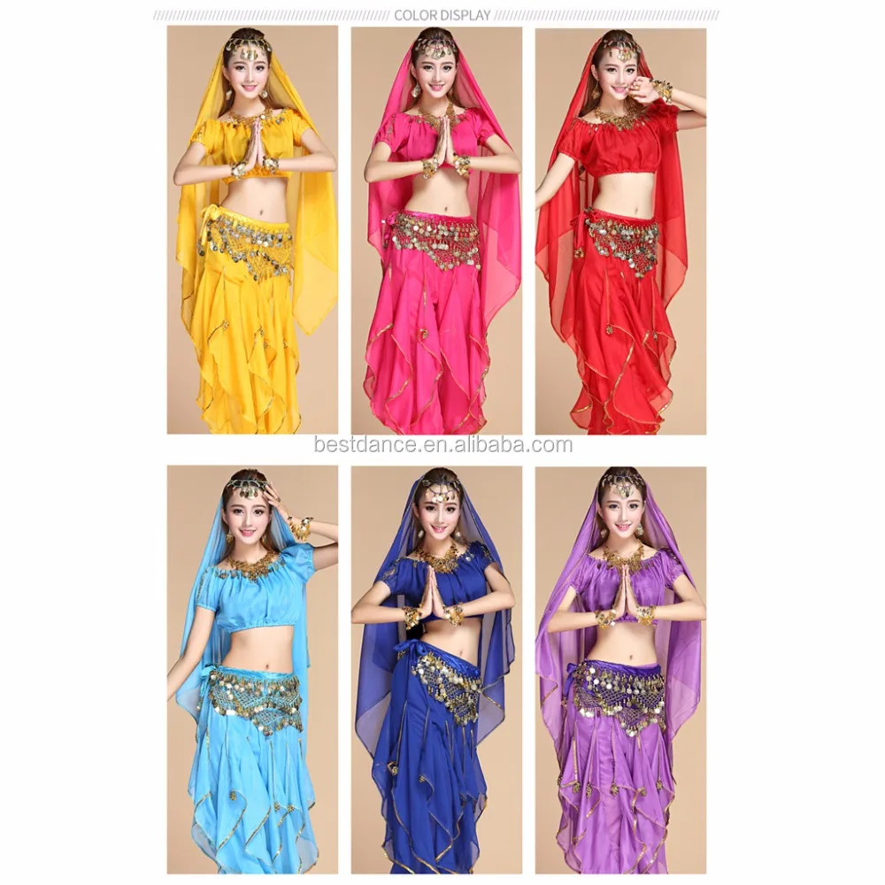 Purple Brand New Belly Dancer Harem Pants Adult Costume