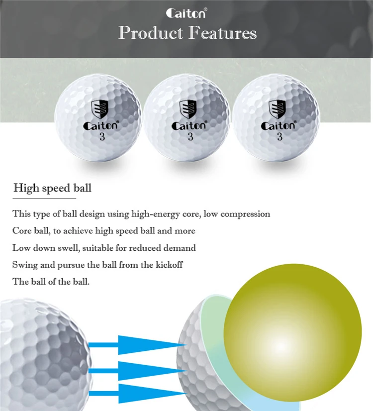 Factory Custom Usga Standard Blank 5 Piece Tournament Golf Ball V5dt