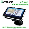 4.3 inch winCE 6.0 smart car gps multimedia navigator for sale gps navigation for car, africa navigation maps