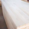 Customized solid paulownia edge glued wood plank