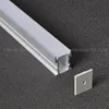 21mm 180 degree office workstation aluminum led profiles square led track light outdoor garden light recessed