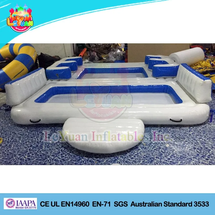 non inflatable lake rafts
