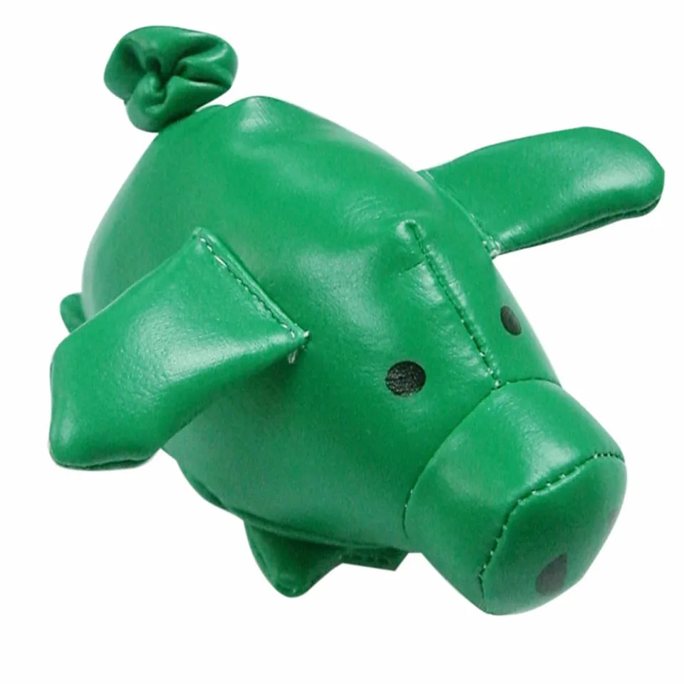 Baby Stuffed Animal Plastic Bean Bag Toys Christmas Pig Toy Paperweight